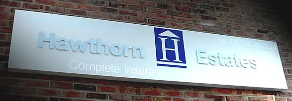 Hawthorn Estates Company Logo